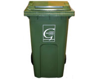 Bin olwyn gardd