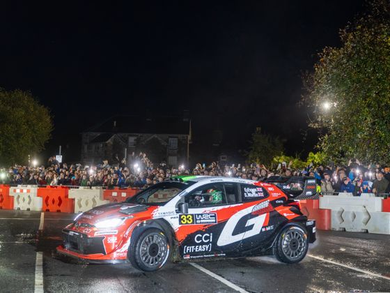Car rali Elfyn Evans Dolgellau